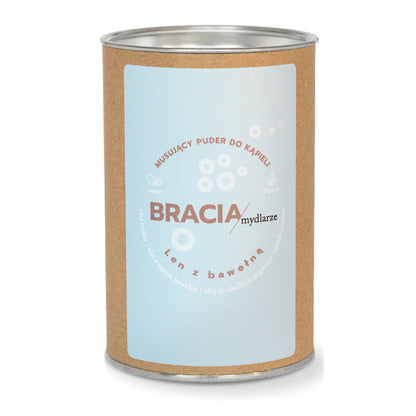 BRACIA MYDLARZE Sparkling Bath Powder LINEN WITH COTTON | 300g