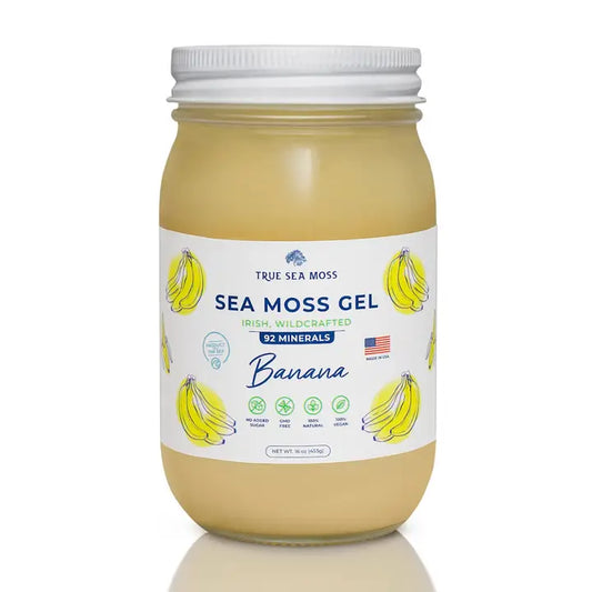 True Sea Moss  Banana Sea Moss Gel  | 453g