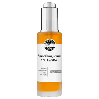 BIOUP ANTI-AGING Smoothing Serum with Vitamin C 4%, Face Serum Youth Glow | 30 ml