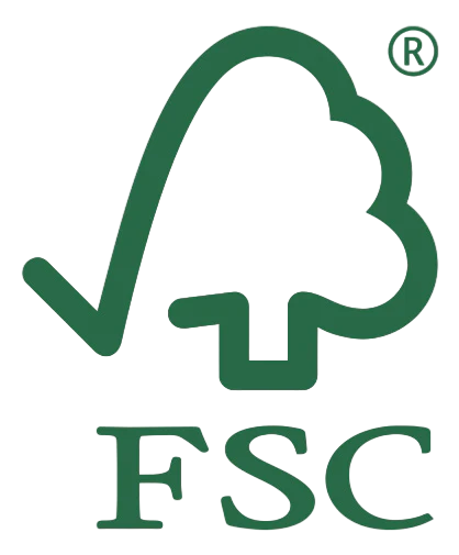 The FSC label is an environmental label that certifies that the wood comes from forests or plantations managed responsibly and sustainably (according to the FSC principles: management that meets the social, economic, ecological and cultural needs of present and future generations).The FSC label is an environmental label that certifies that the wood comes from forests or plantations managed responsibly and sustainably (according to the FSC principles: management that meets the social, economic, ecological an