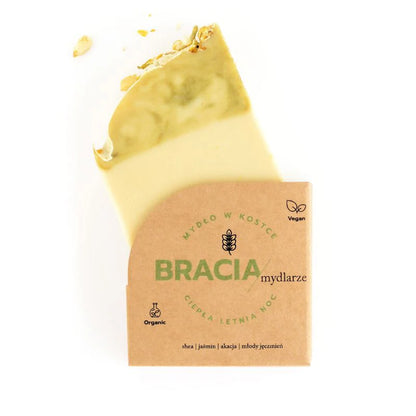 Bracia Mydlarze  Warm Summer Night | Jasmine and Acacia Soap