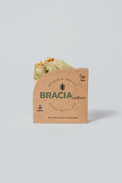 Bracia Mydlarze  Warm Summer Night | Jasmine and Acacia Soap